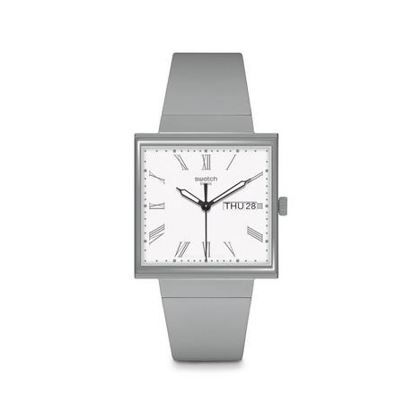 swatch WHAT IF…GRAY? Horloge analogique 