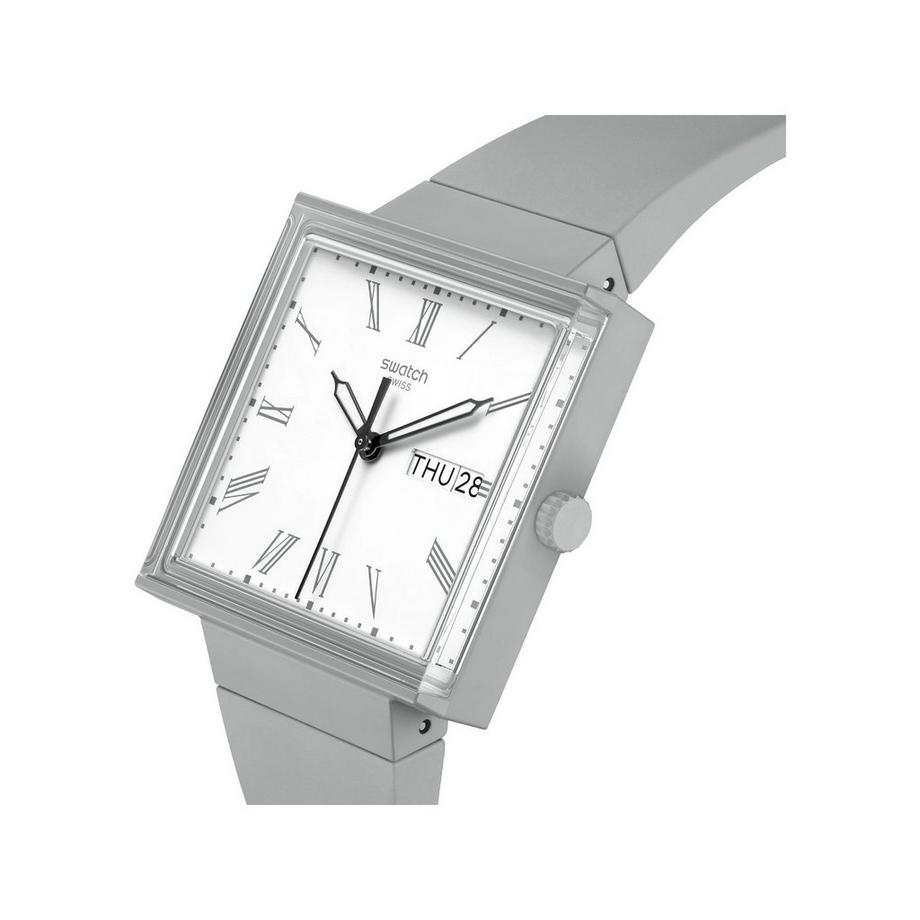 swatch WHAT IF…GRAY? Analoguhr 