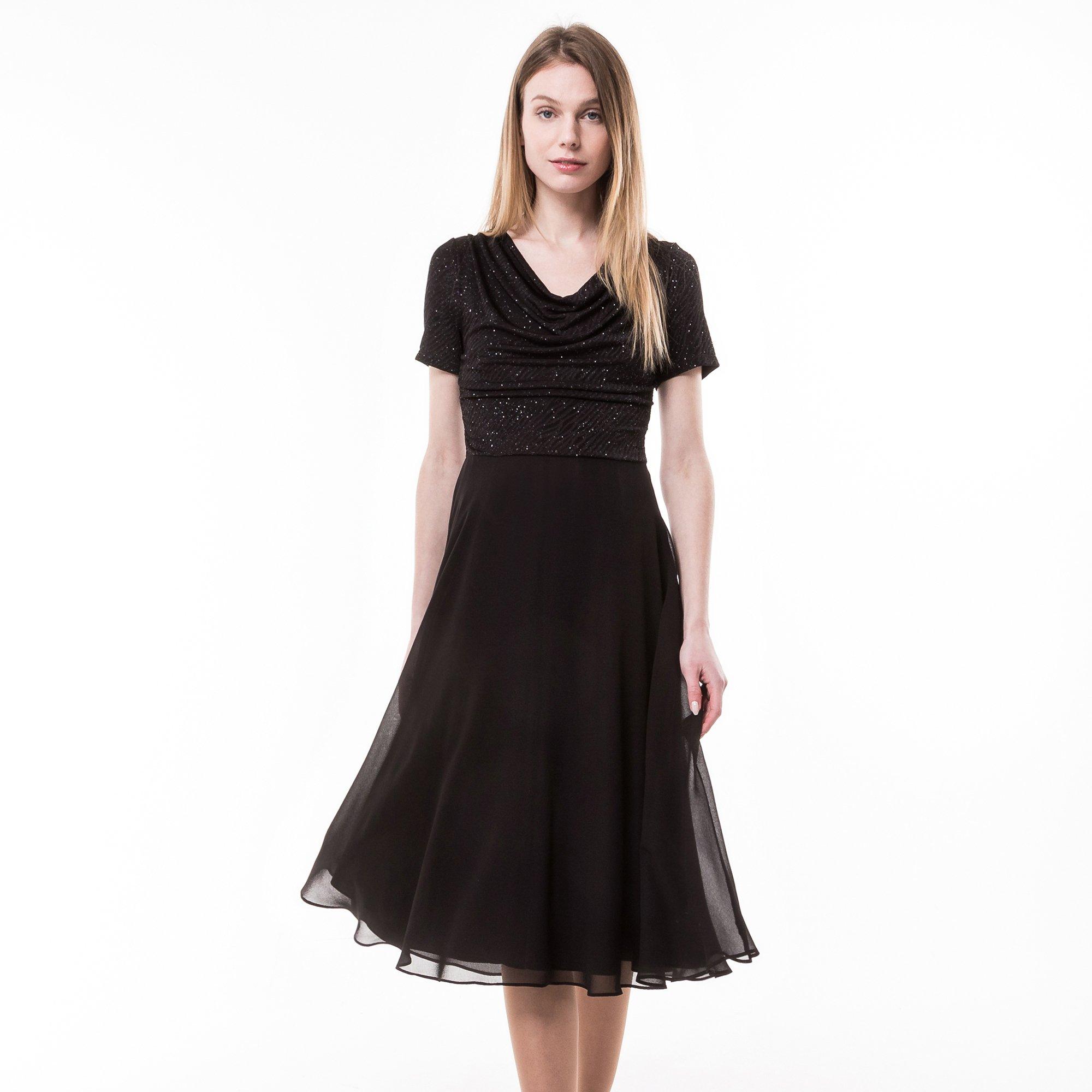 Image of Kleid Damen Schwarz 36