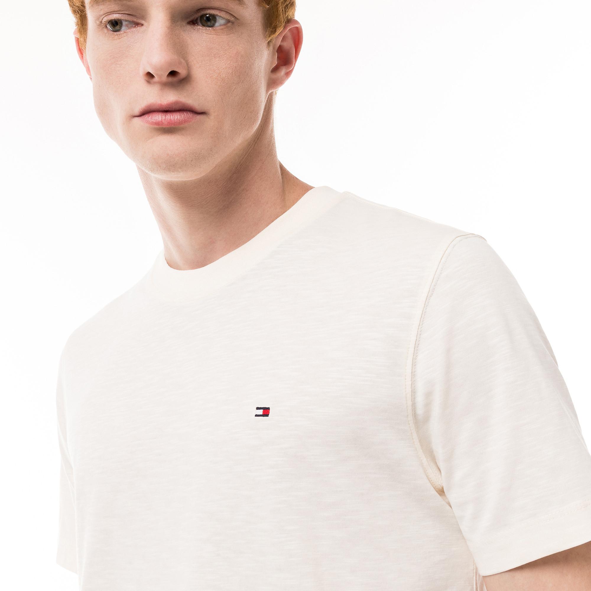 TOMMY HILFIGER SLUB COTTON TEE T-shirt 