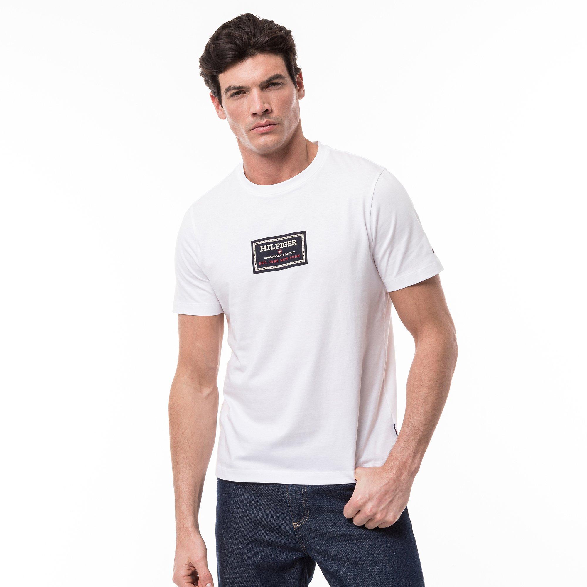 TOMMY HILFIGER LABEL HD PRINT TEE T-shirt 