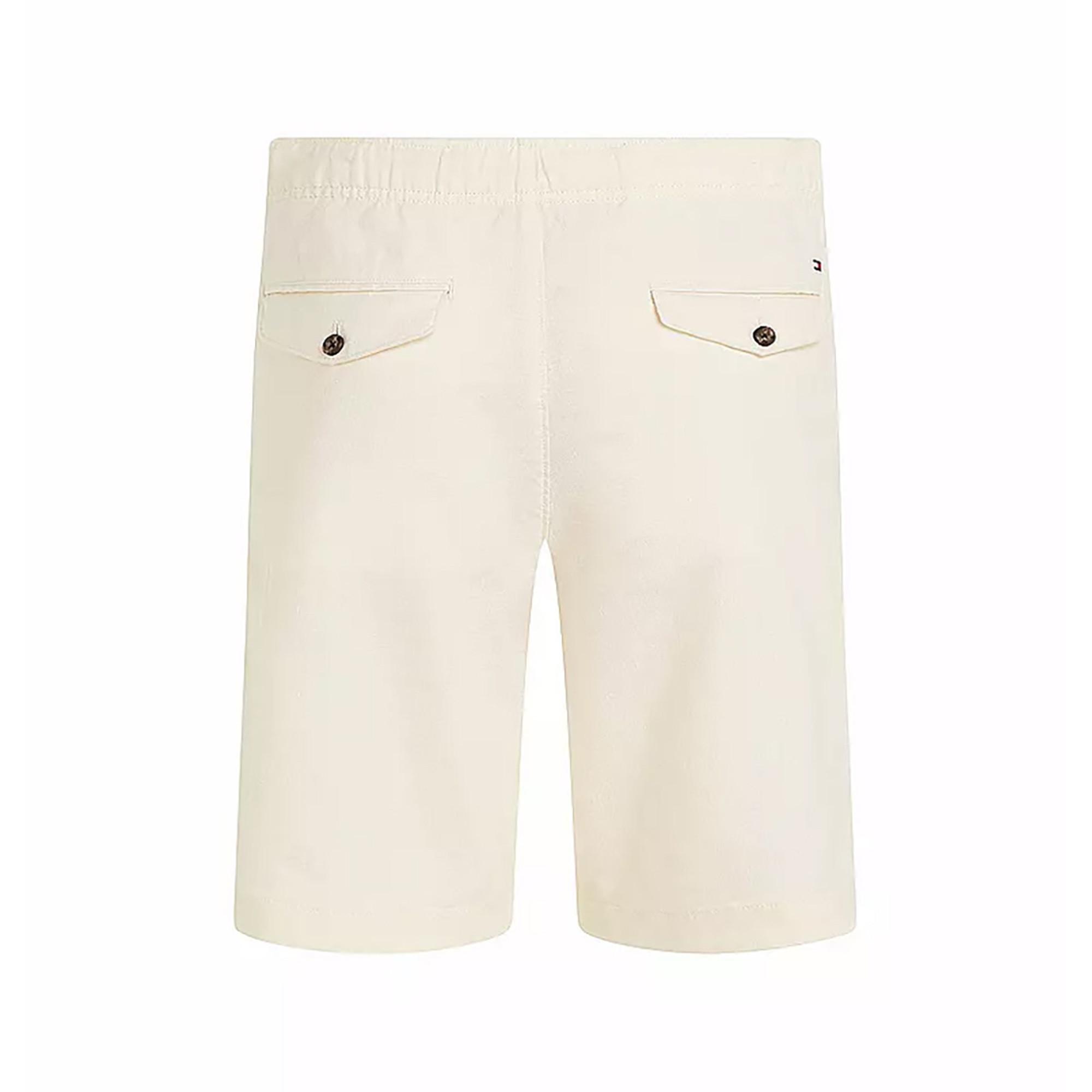 TOMMY HILFIGER Harlem PO DRWS Lino Skinny Fit Pantaloncini  
