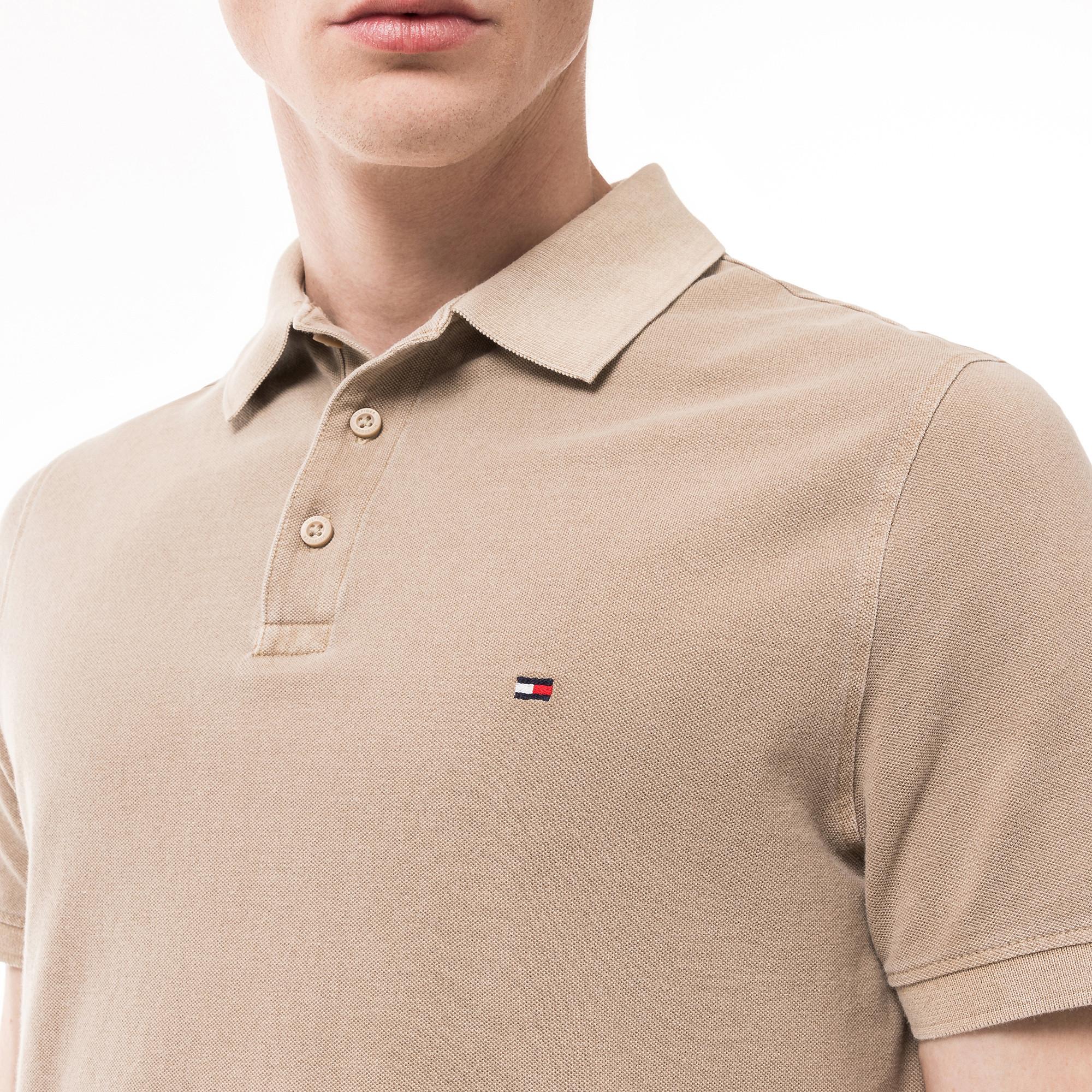 TOMMY HILFIGER GARMENT DYE REG POLO Polo, manches courtes 