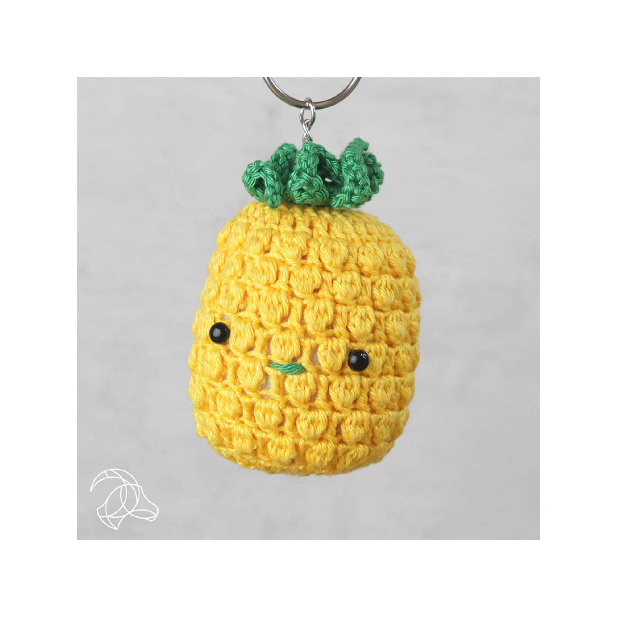 Hardicraft Set de crochet Porte-clés Ananas 