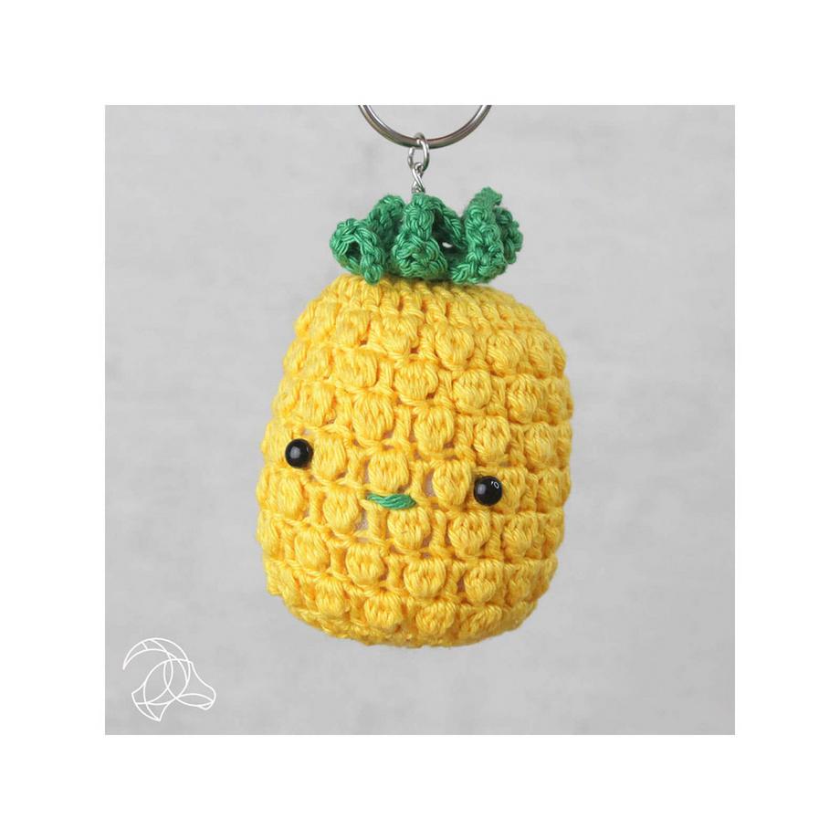 Hardicraft Set uncinetto Portachiavi Ananas 