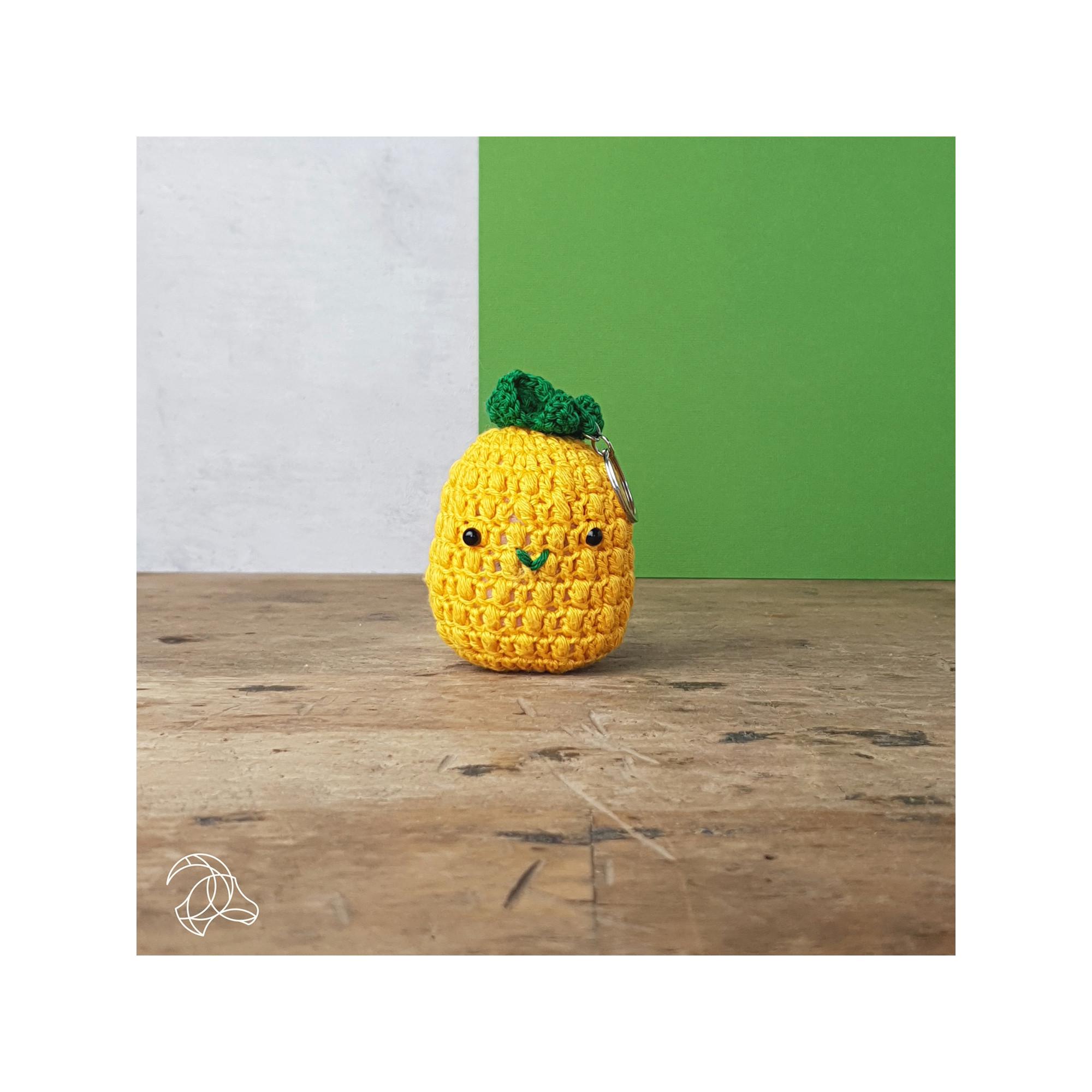 Hardicraft Set de crochet Porte-clés Ananas 