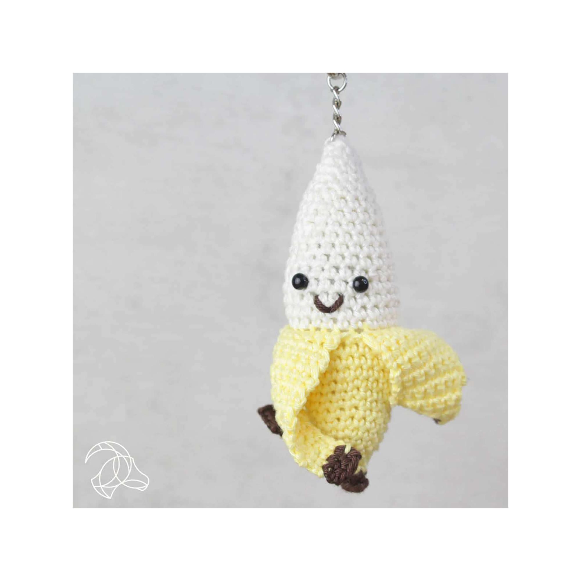 Hardicraft Set de crochet Porte-clés Banane 