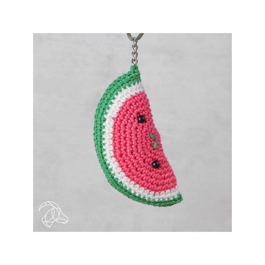 Hardicraft Häkelset Schlüsselanhänger Melone 