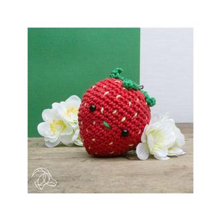 Hardicraft Set de crochet Porte-clés Fraise 
