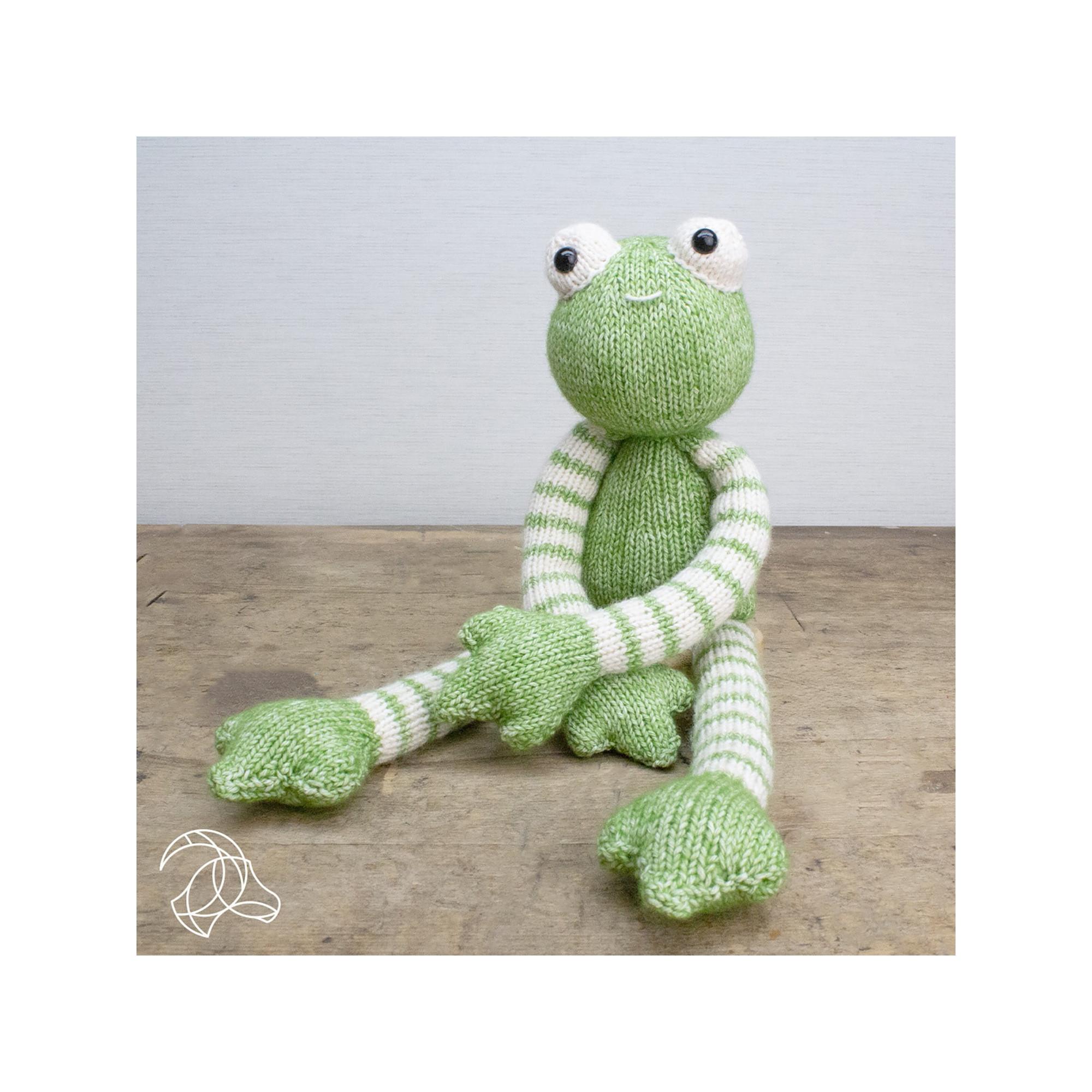 Hardicraft Strickset Frosch Tinus 