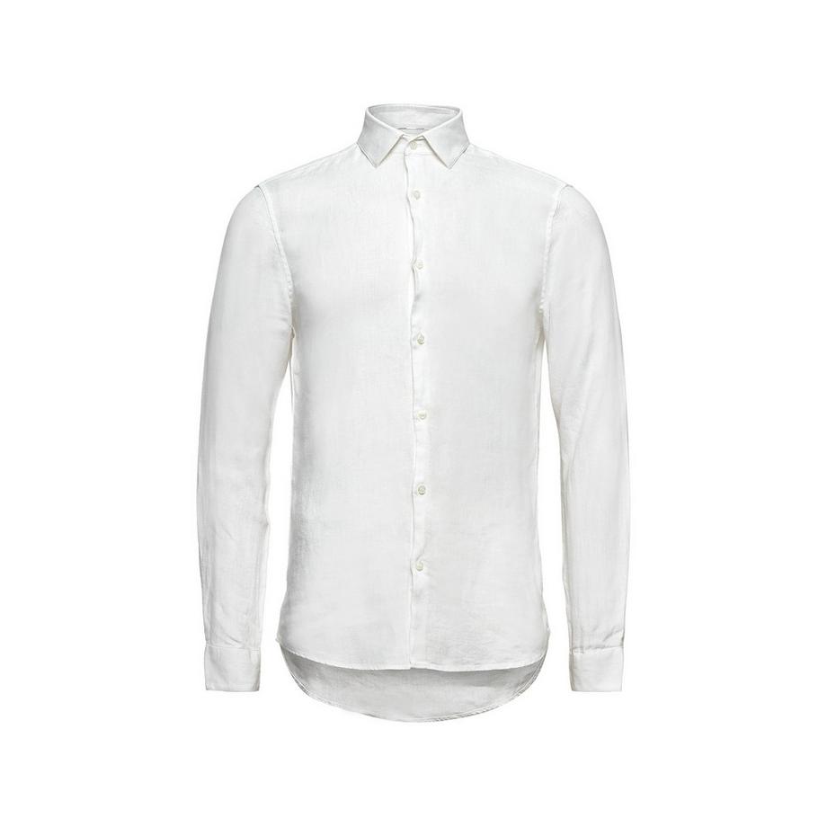 CALVIN KLEIN Hemden Linen Solid Slim Camicia  