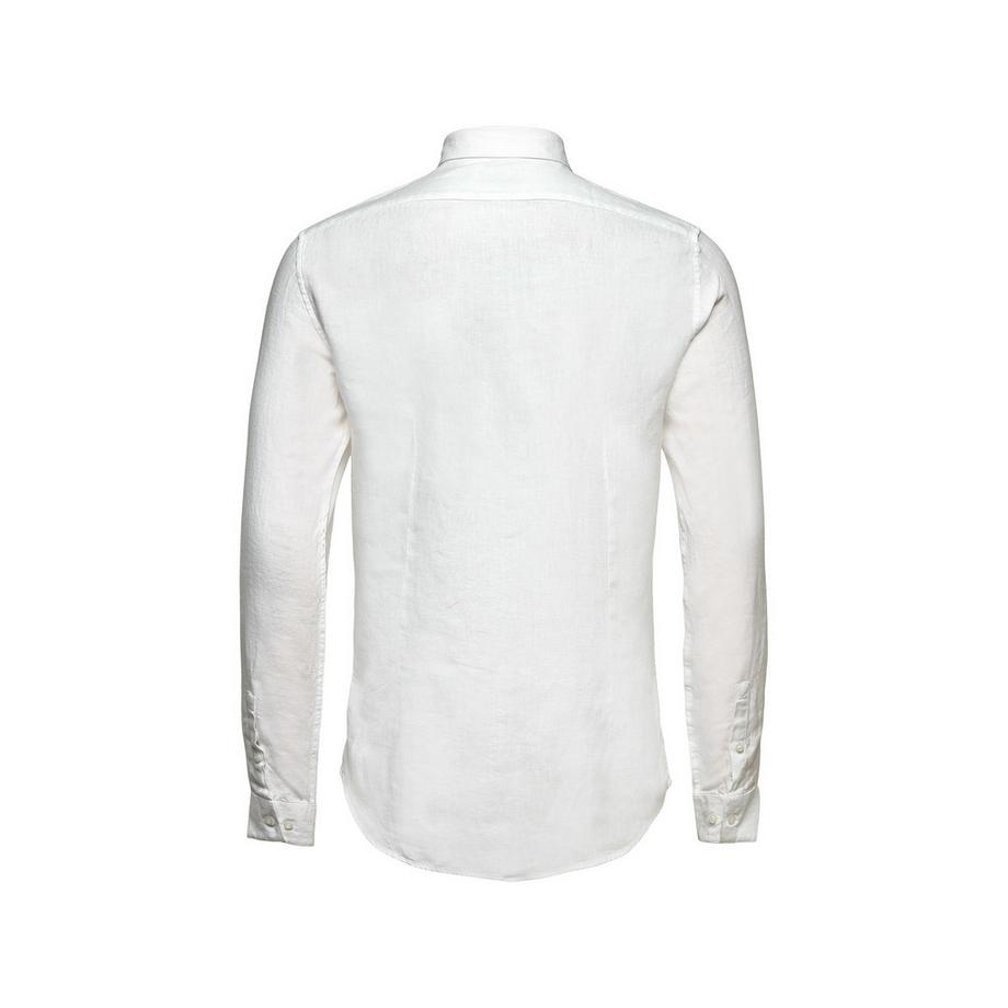 CALVIN KLEIN Hemden Linen Solid Slim Camicia  