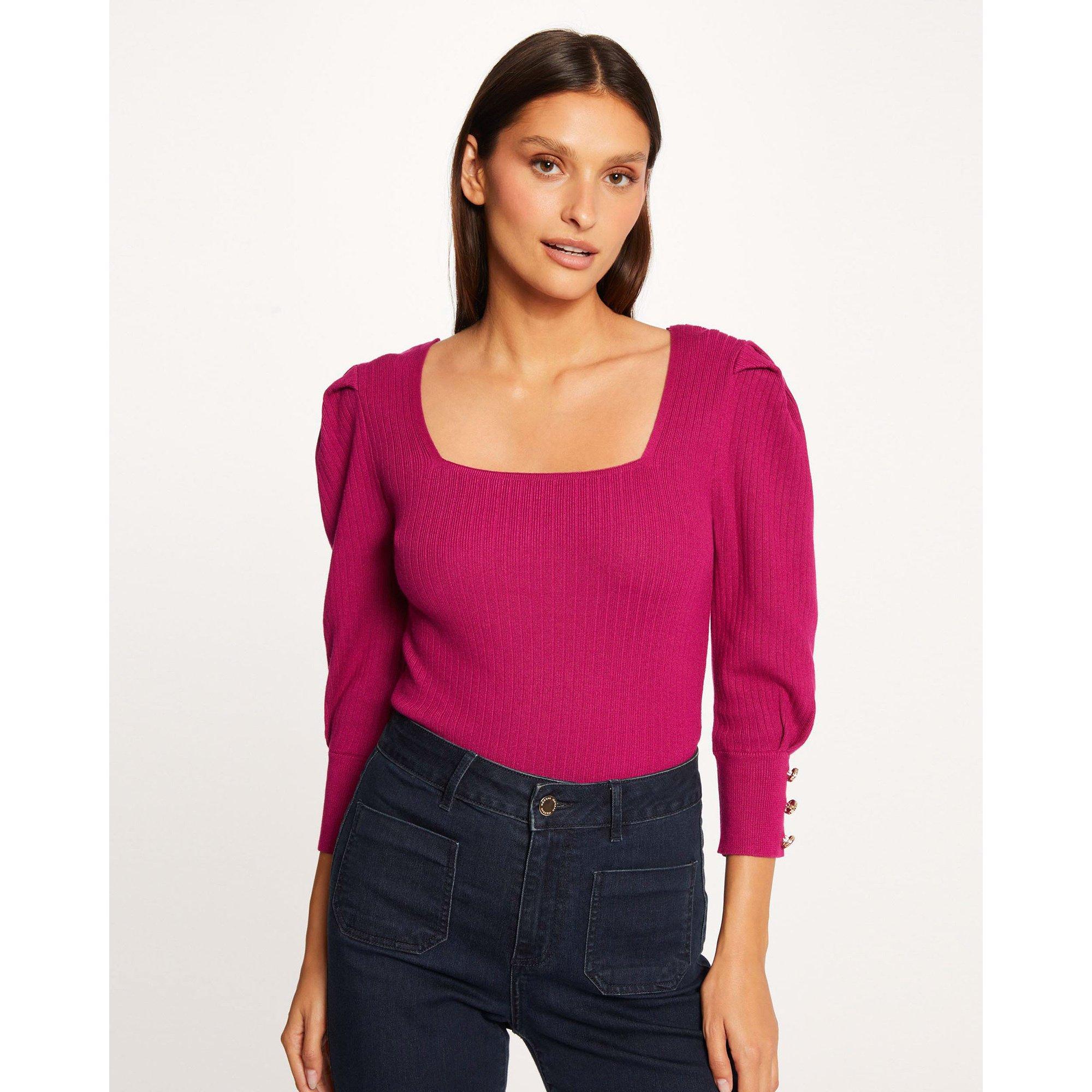 Image of Pullover Damen Himbeere L