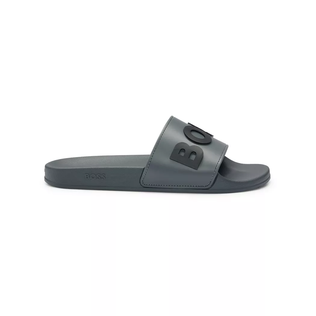 Boss - Badesandalen, für Herren, Dunkelgrau, Größe 43