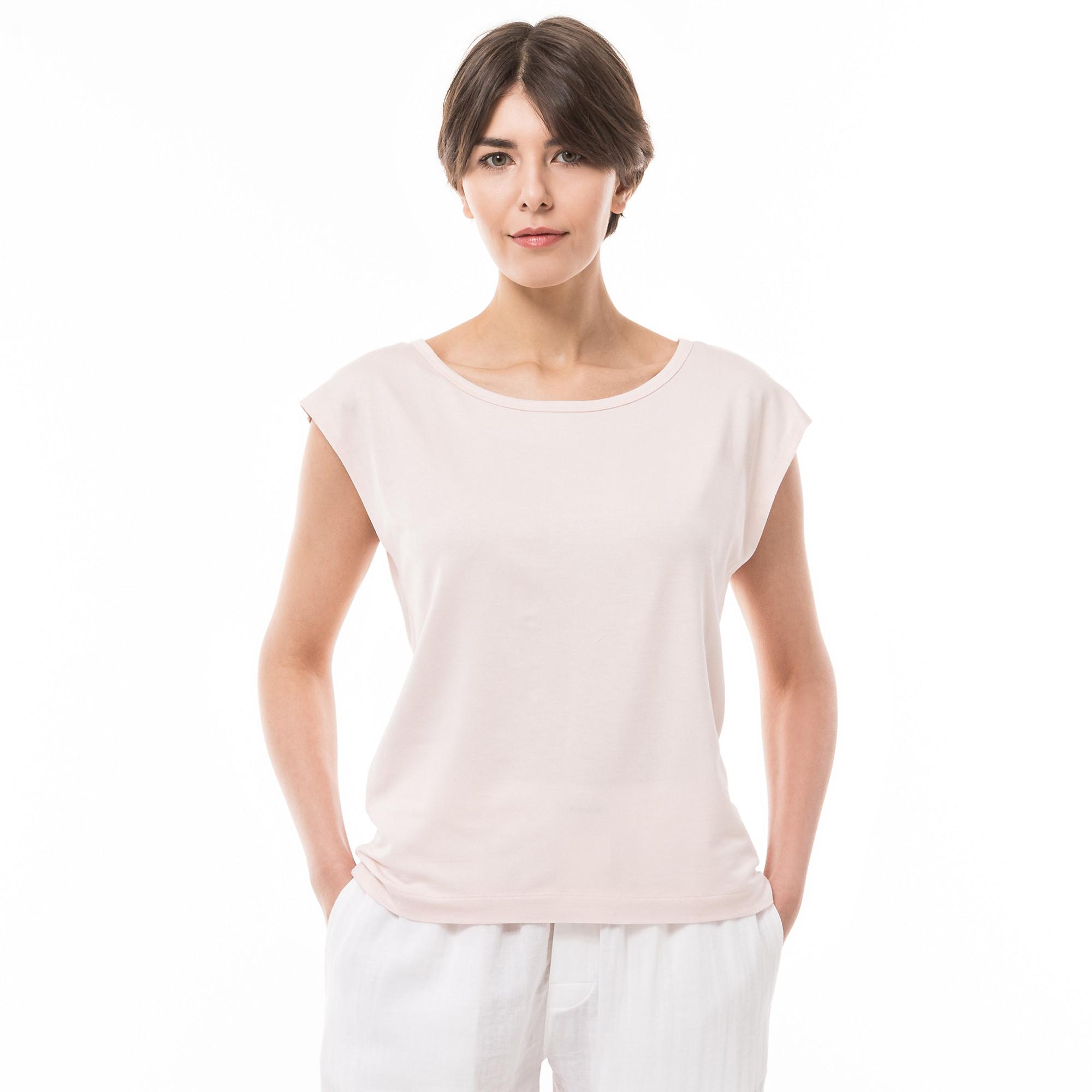 Image of T-shirt, Kurzarm Damen Pink L