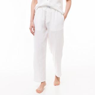 Calvin Klein TEXTURED COTTON Lange Pyjamahose 
