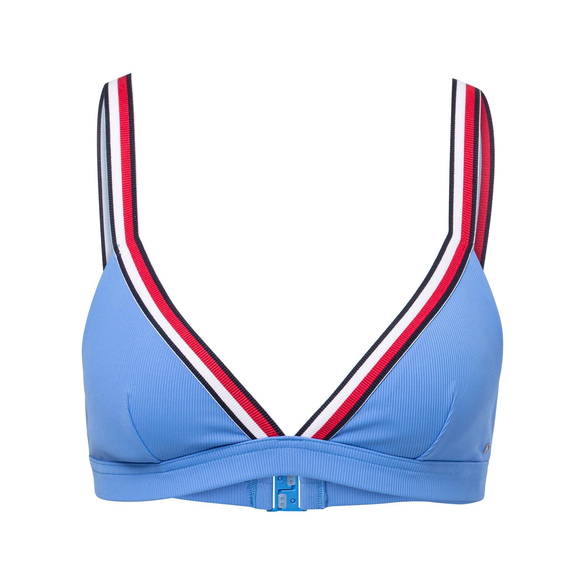 Image of Bikini Oberteil, Triangel Damen Hellblau XS
