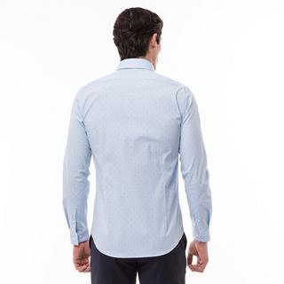 CALVIN KLEIN Hemden POPLIN LEAF PRINT SLIM SHIRT Camicia, maniche lunghe, slim fit 