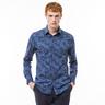 CALVIN KLEIN Hemden POPLIN FLORAL PRINT SLIM SHIRT Hemd, Slim Fit, langarm 