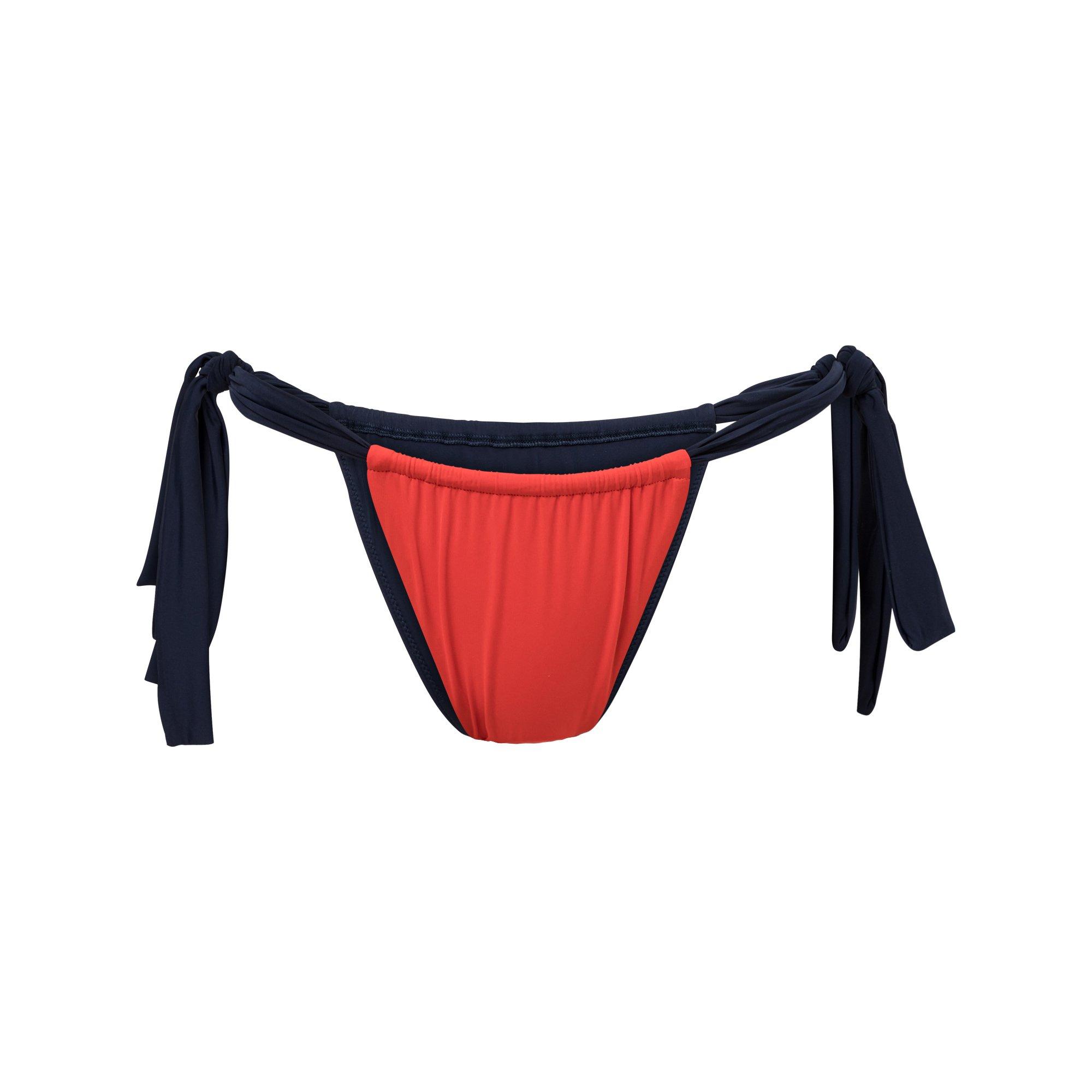 Image of Bikini Unterteil, Slip Damen Zweifarbig M