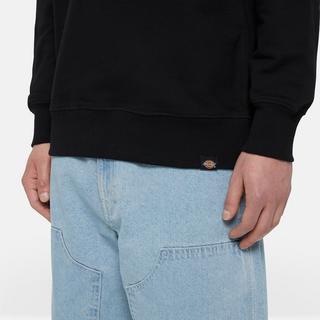 Dickies AITKIN CHEST SWEATSHIRT  BLK/CORONET BLE T-Shirt 