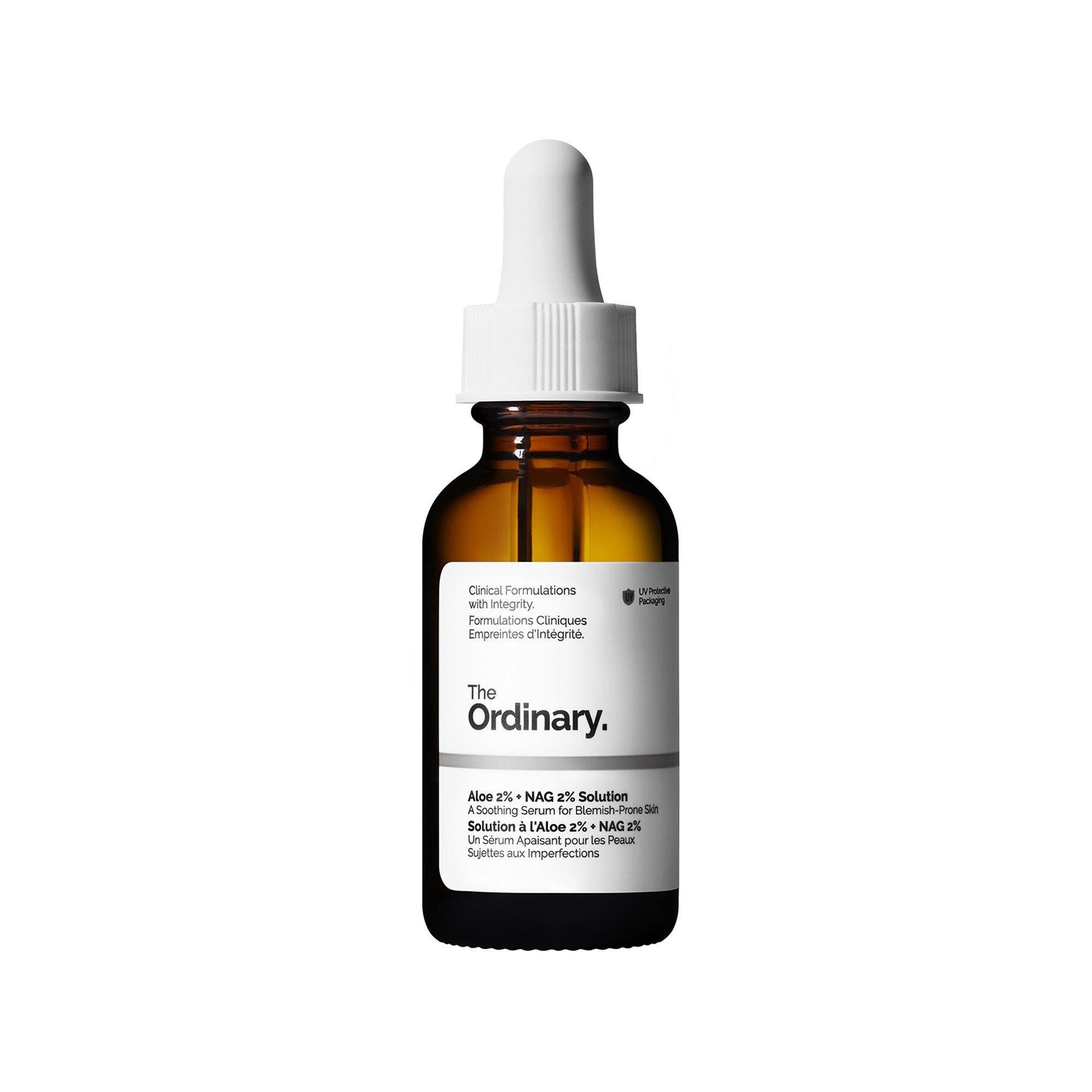 THE ORDINARY  Aloe 2 % + NAG 2 % Solution - Beruhigendes Serum gegen Hautunreinheiten 