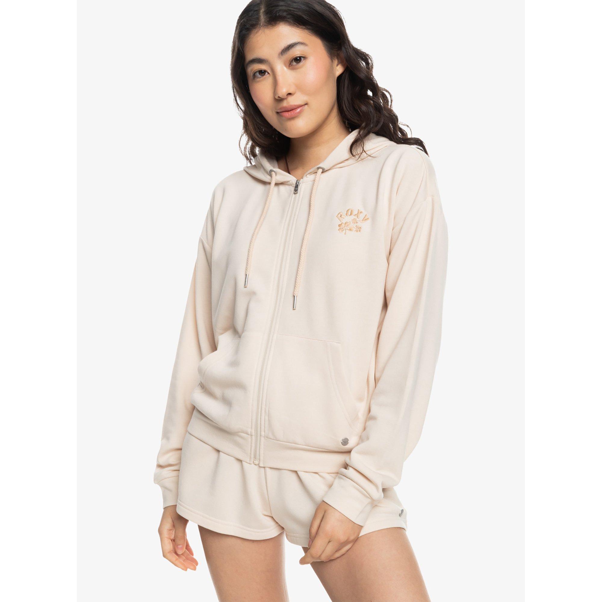 Image of Trainerjacke Mit Kapuze Damen Beige M