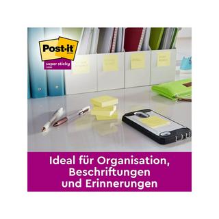 Post-It Haftnotizen Super Sticky 