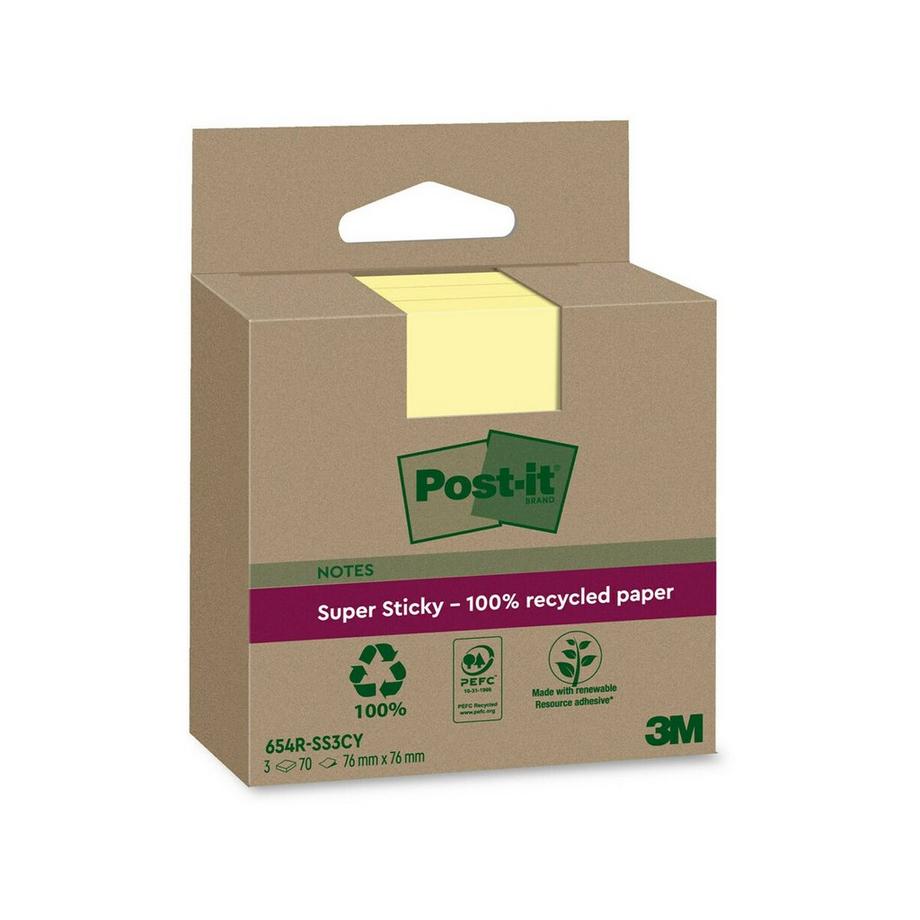Post it Notes adhésives Super Sticky 