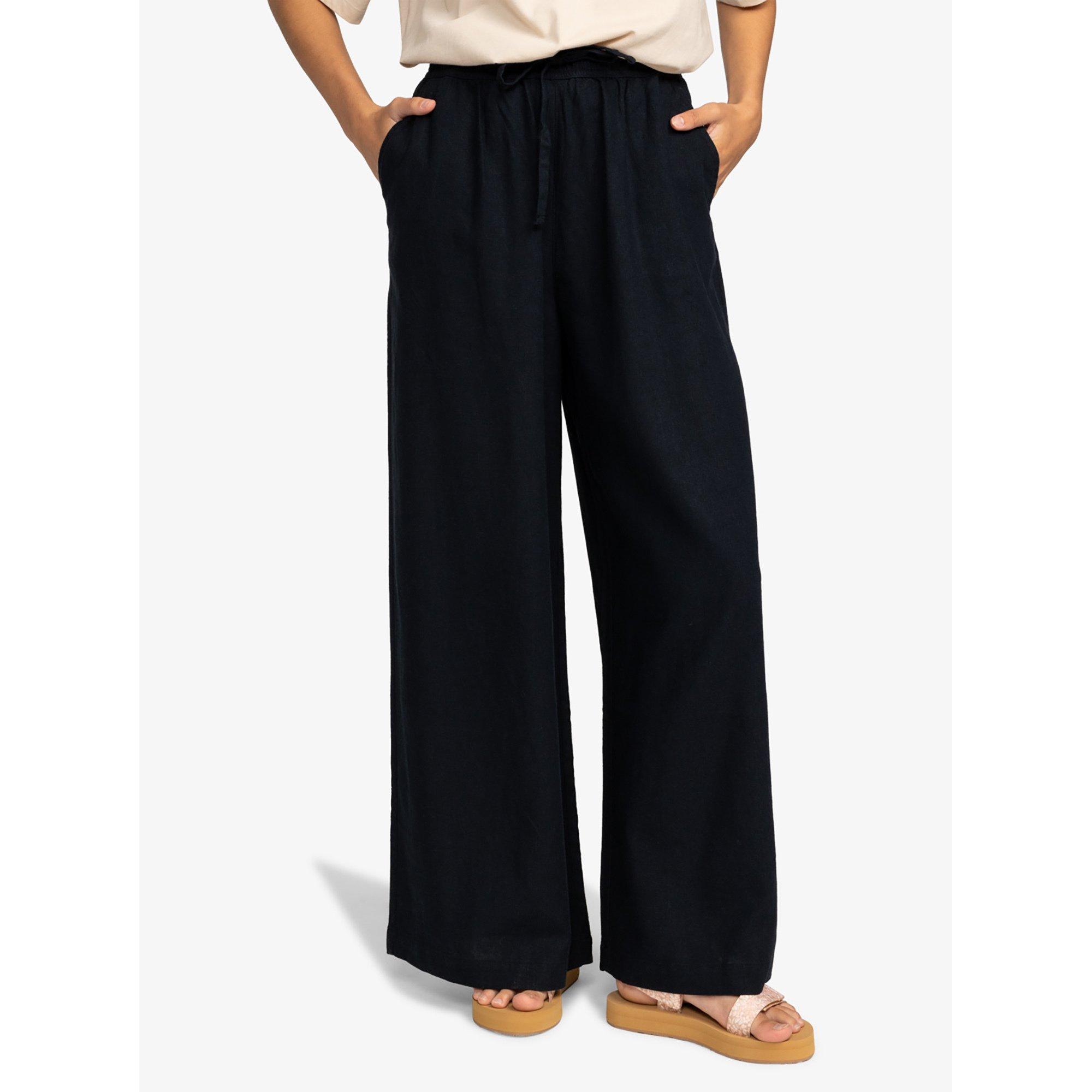 Image of Lange Hose, Loose Fit Damen Black L