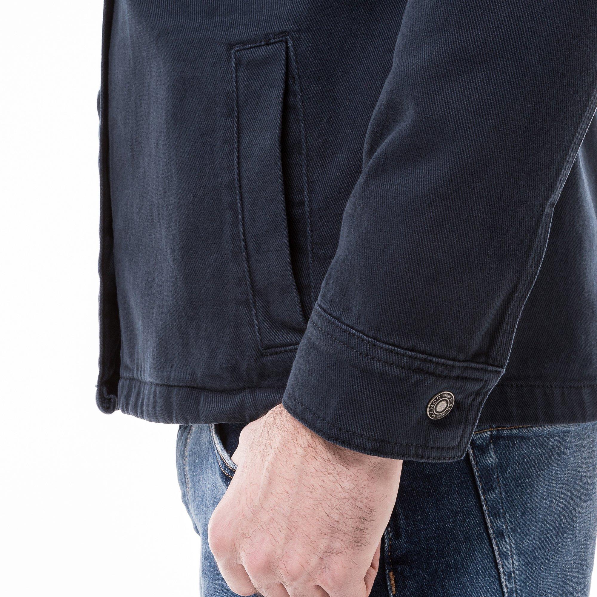 Manor Man Overshirt Denim  