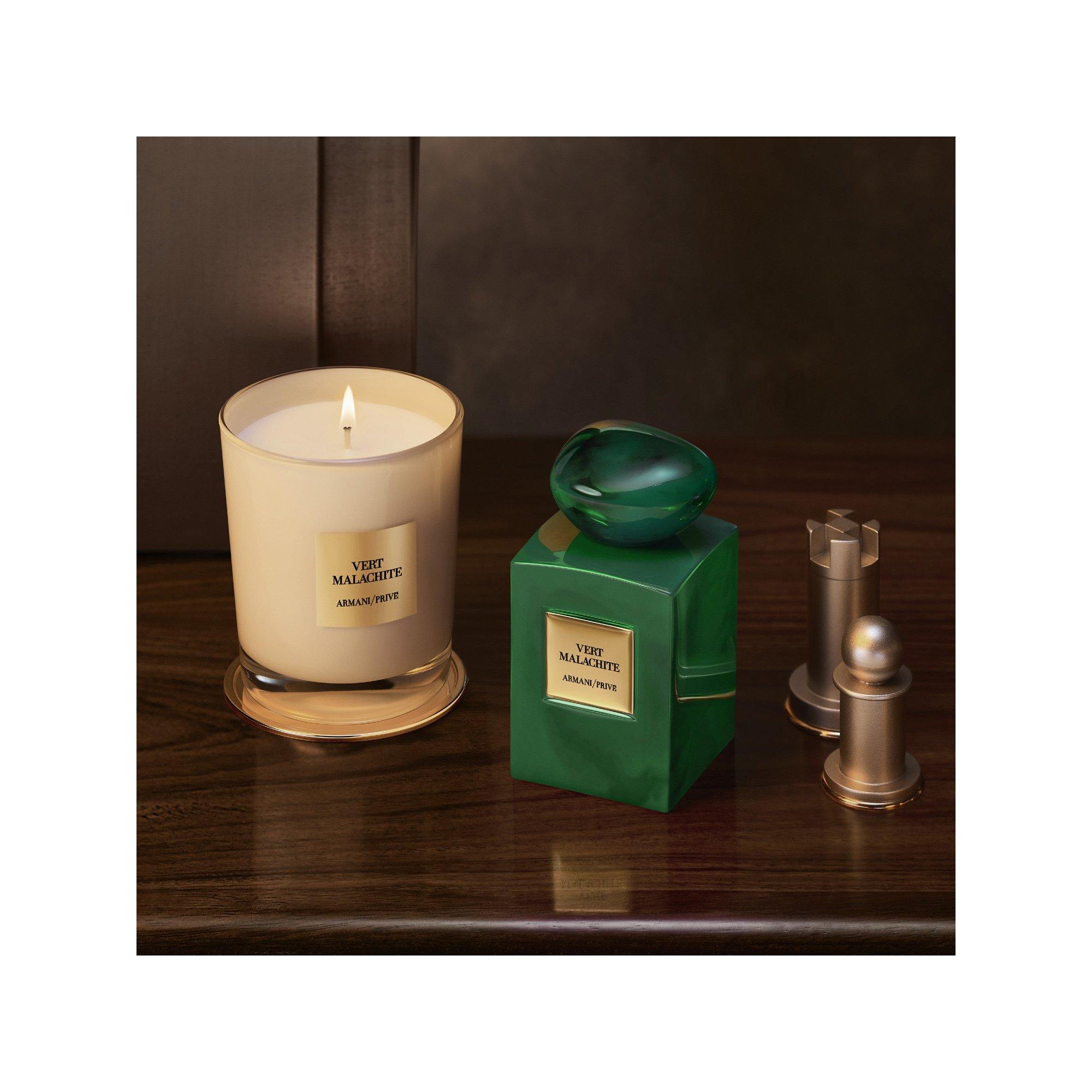 ARMANI Privé Bougie Parfumée Vert Malachite  