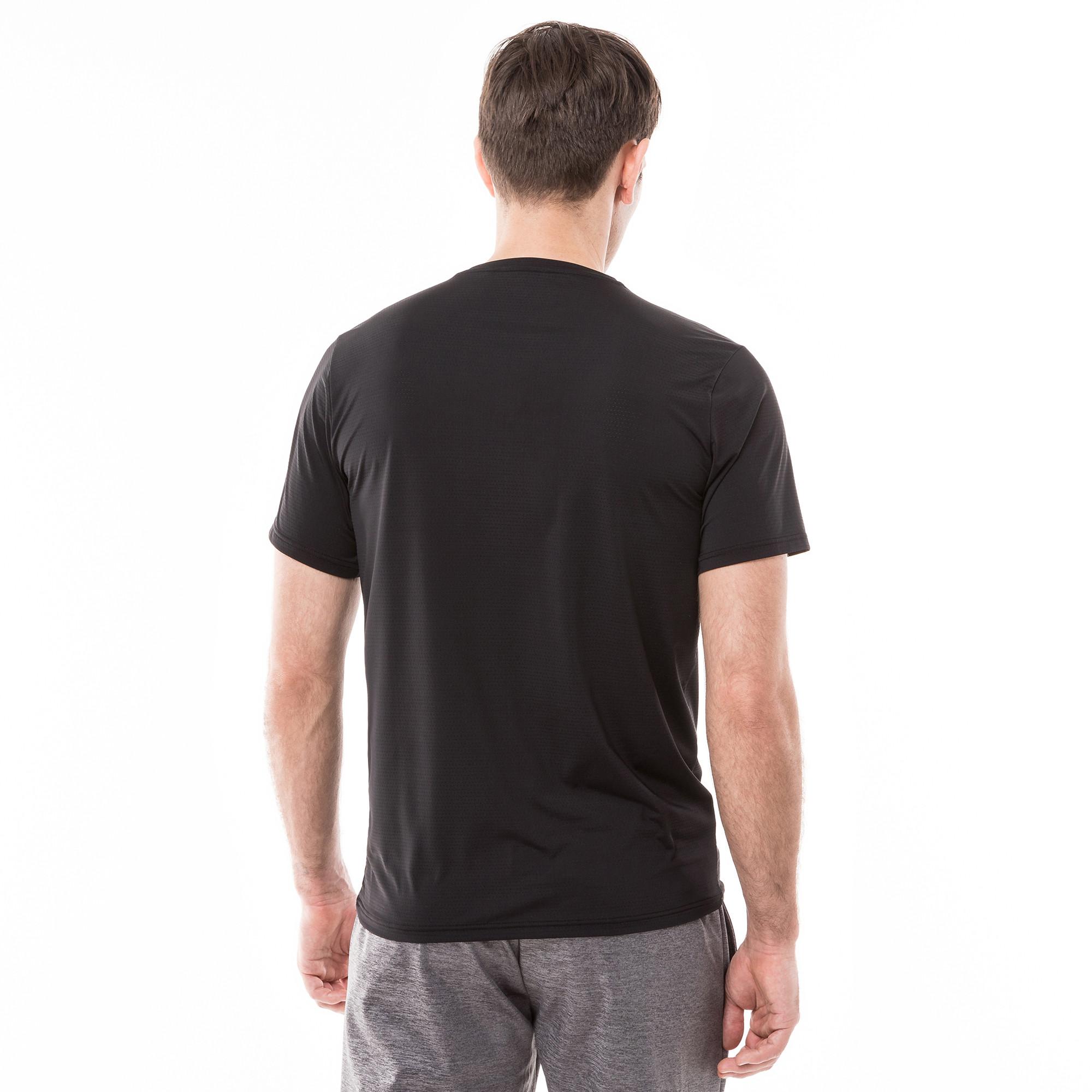 Manor Sport Tex-T-Shirt T-shirt, col rond, manches courtes 