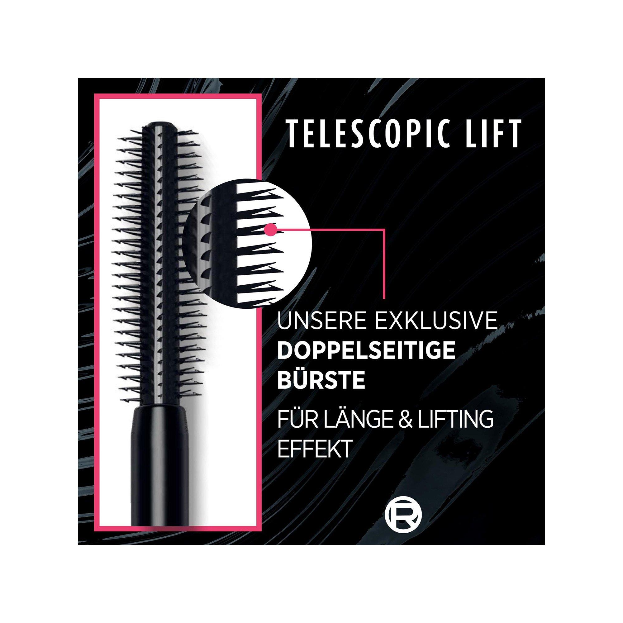 L'OREAL  Telescopic Lift Extra Black Mascara 