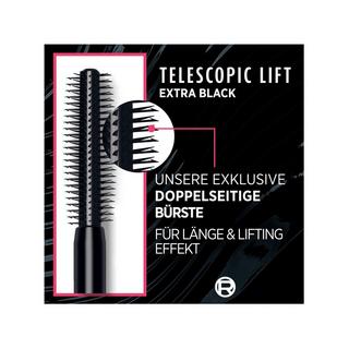 L'OREAL  Telescopic Lift Extra Black Mascara 