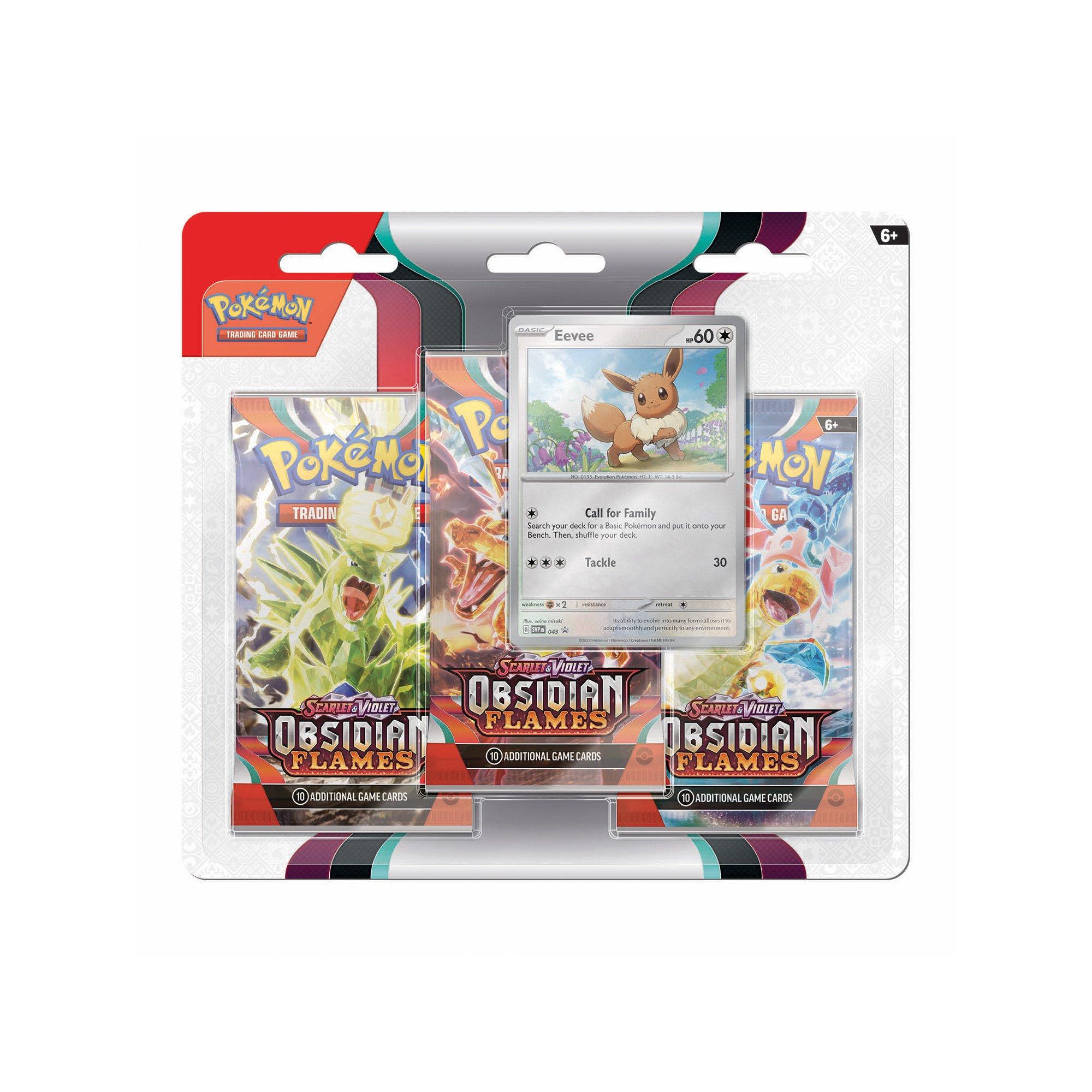 Pokémon  Scarlet & Violet Three Pack, Inglese, modelli assortiti 