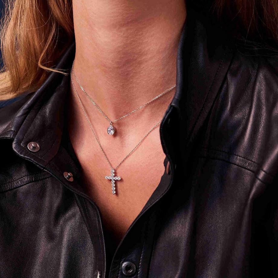 Sif Jakobs Belluno Croce Halskette 