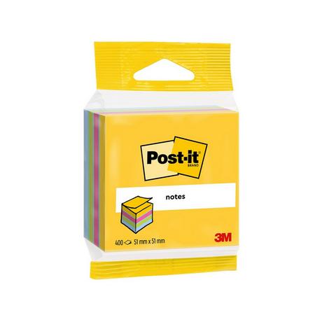 Post it Cube pense-bête 450 feuilles Notes Mini 