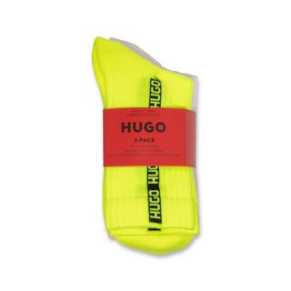 HUGO 3P QS RIB NEON PA Triopack, wadenlange Socken 