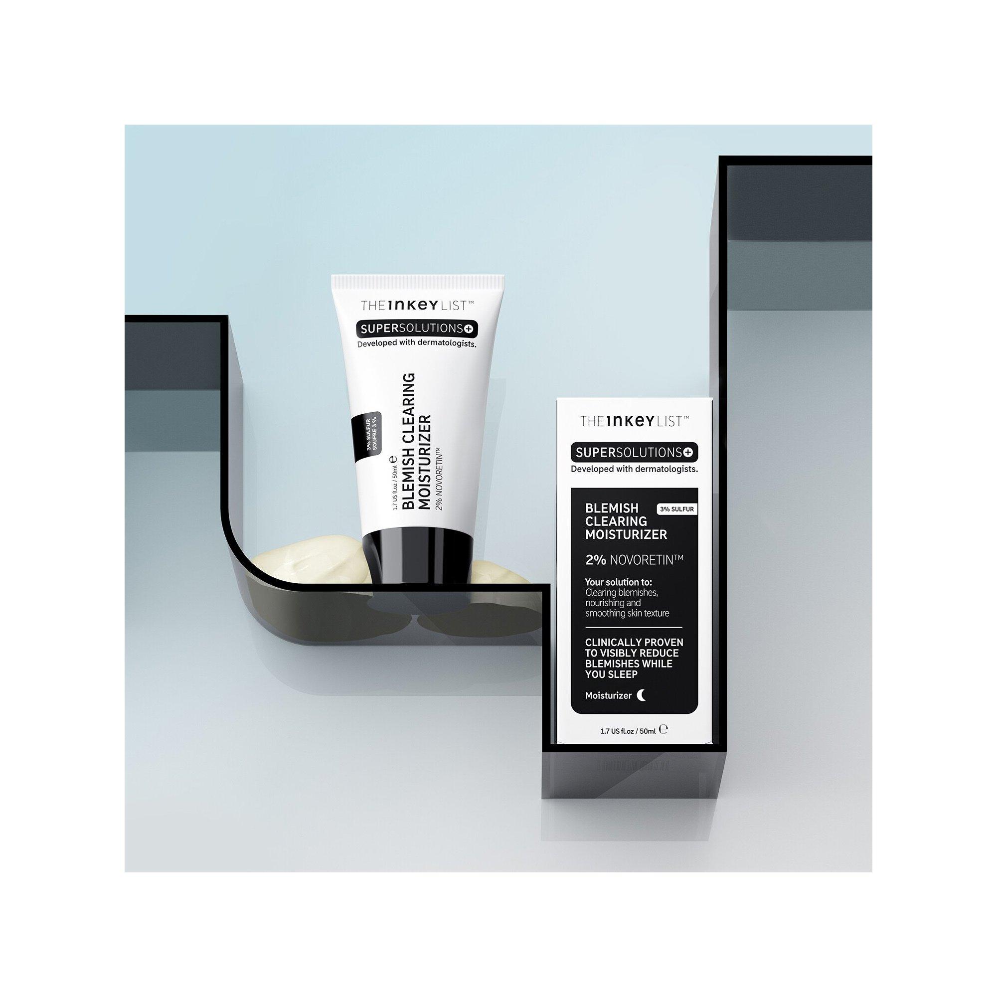 THE INKEY LIST  Blemish Clearing Moisturizer 2% NovoRetin - Crème de Nuit Hydratante 