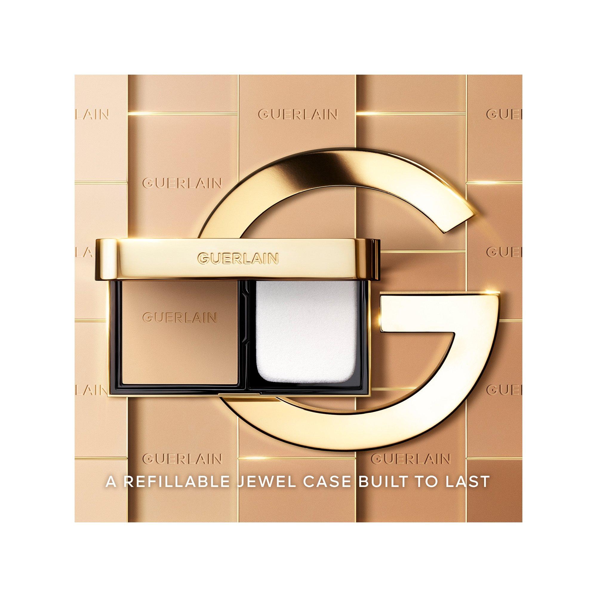 Guerlain PAR/GOLD COMPACT Parure Gold Skin Control Mattierende & High Perfection Kompaktpuder-Foundation ‒ Refill Verjüngende Wirkung ‒ 24. Std. Halt ‒ Ohne Abfärben 