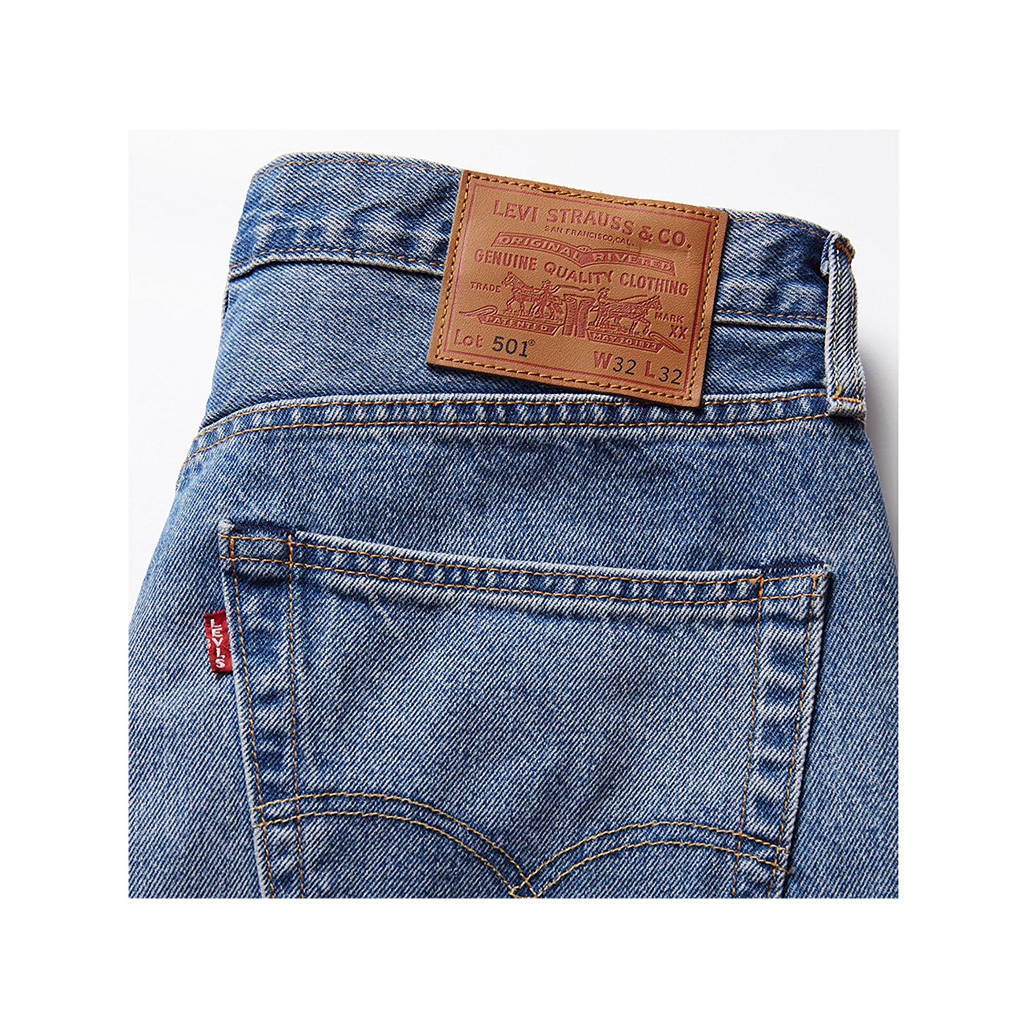 Levi's® 501 Original Fit Dark Indigo Flat Finish Regular Fit Jeans  