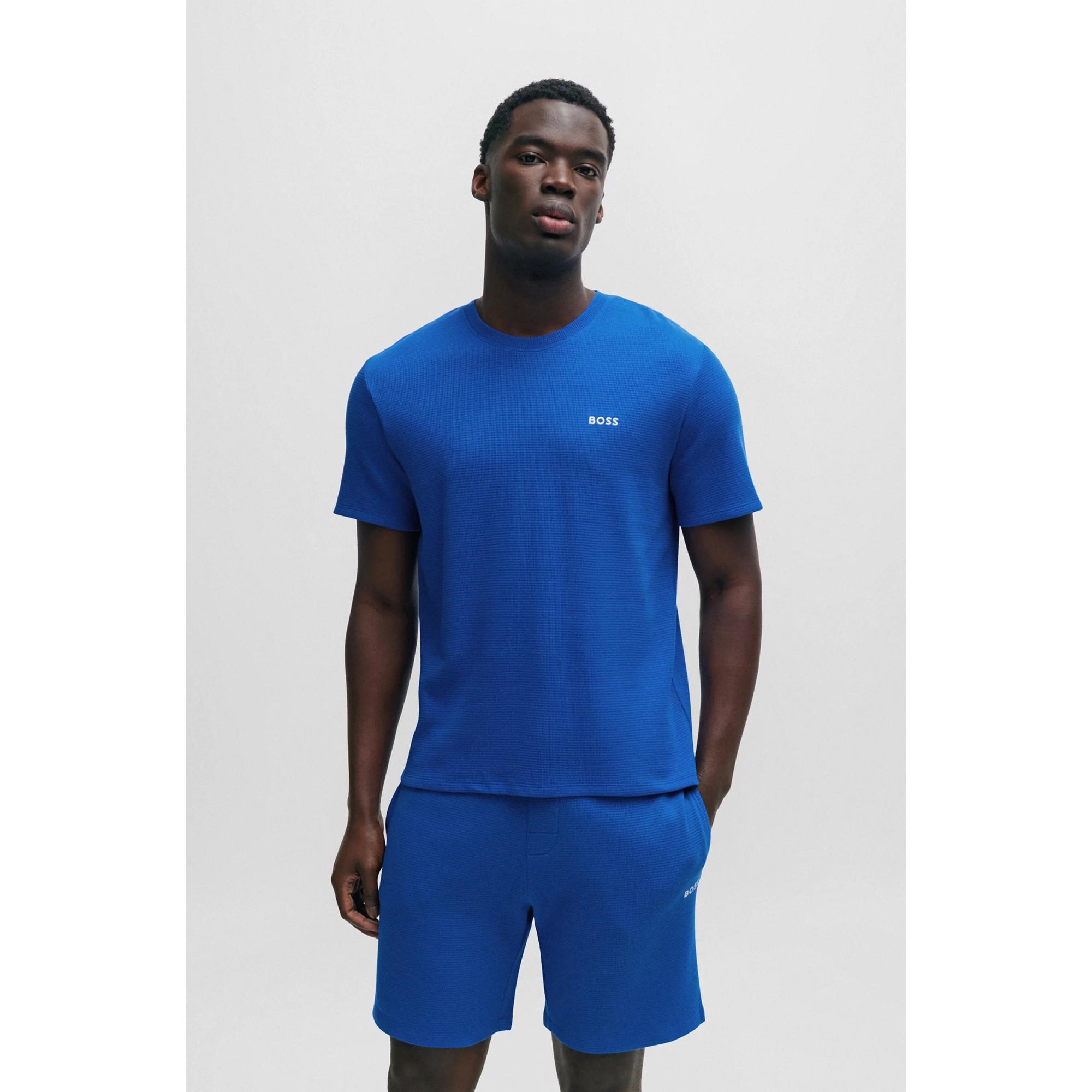 Image of T-shirt Herren Mittelblau XL