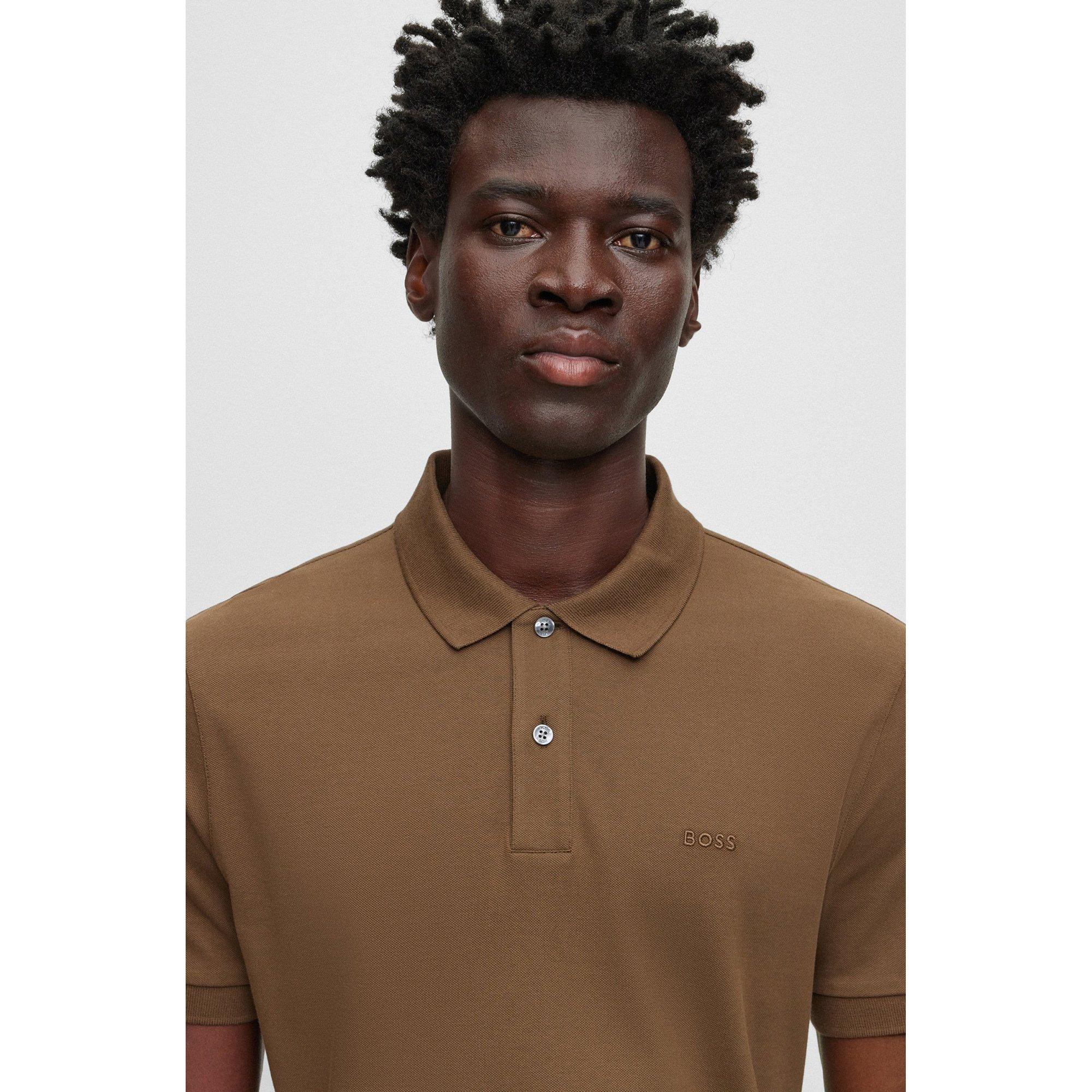 BOSS BLACK Pallas Kurzarm Poloshirt  