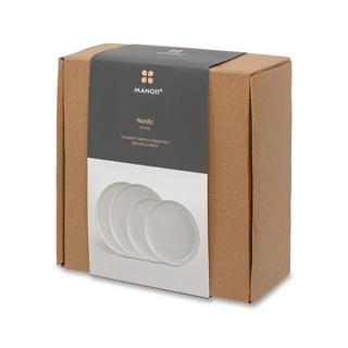 Manor Set da tavola, 8 pezzi Nordic 
