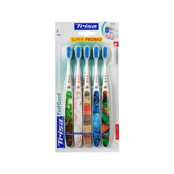 Feelgood soft spazzolino da denti pacchetto da 5 pz.