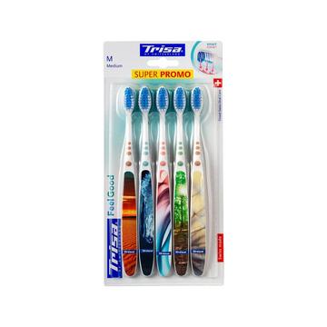 Feelgood medium brosse à dents paquet de 5 pcs.