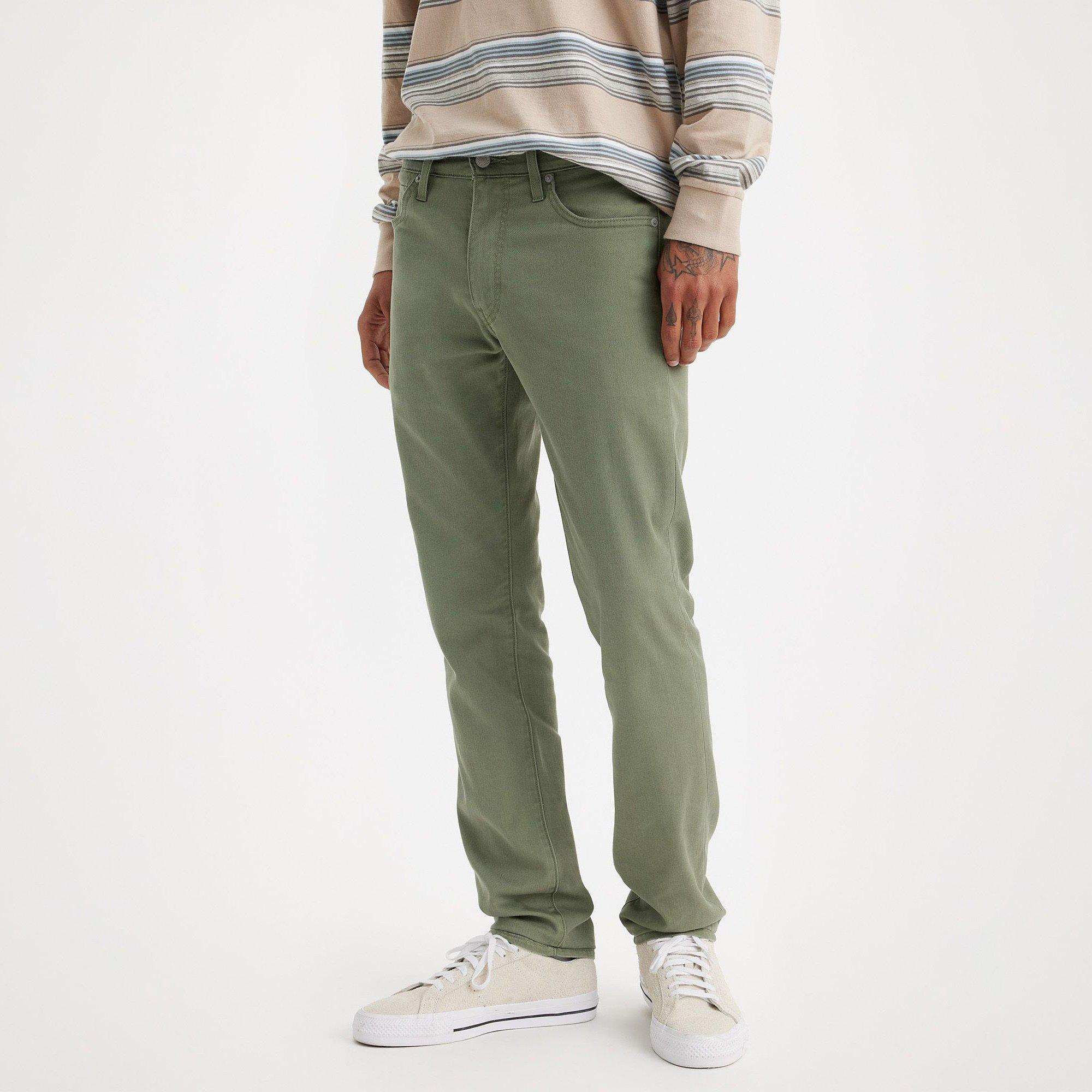 Image of Chinohose, Slim Fit Herren Khaki L30/W33