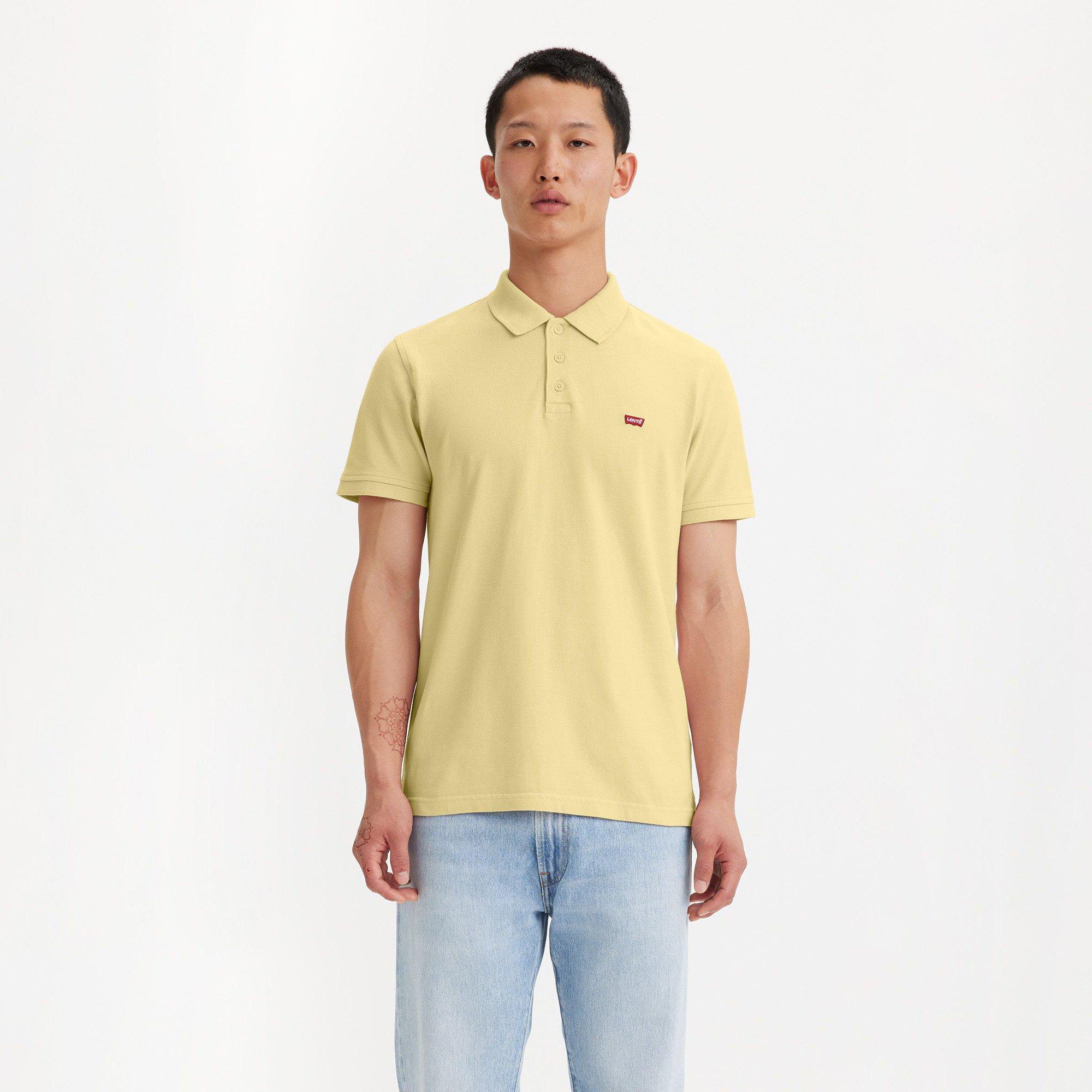 Image of Poloshirt, Kurzarm Herren Gelb L