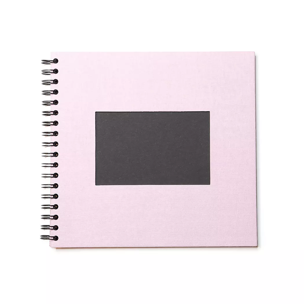 EIBERT - Fotoalbum, 24 x 24 cm, Puderrosa